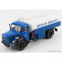 BERLIET  GLR8M2 TANKER TRUCK HUILES BERLIET 1960  BLUE WHITE