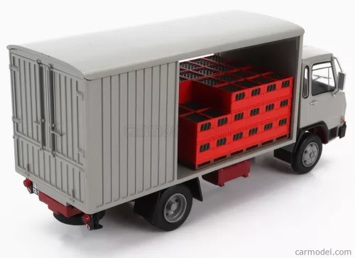 BERLIET  560K TRUCK TRASPORTO CASSE ACQUA 2-ASSI 1974  GREY