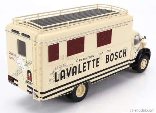 BERLIET  GLC6 VERSION II TRUCK OPERATION GAS OIL LAVALETTE BOSH 2-ASSI 1969  CREAM