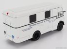 BERLIET  GLA 5 TRUCK FOURGON INTEGRAL SURELEVE SERVICE MEDICAUX DU TRAVAIL AMBULANCE 2-ASSI 1961  WHITE