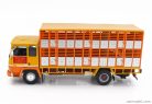 BERLIET  GR320 TRUCK BETAILLIERE COMMERCE D'ANIMAUX TRASPORTO ANIMALI 2-ASSI 1986  2 TONE ORANGE