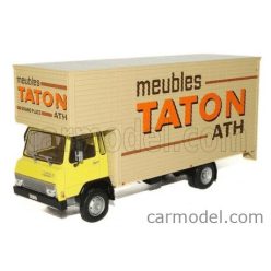   BERLIET  560K CASSONATO TRASPORTO MOBILI MEUBLES TATON ATH 2-ASSI 1973  YELLOW BEIGE