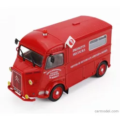   CITROEN  TYPE H VAN VOITURE DE SECOURS AUX ASPHYXIES ET BLESSES FIRE ENGINE 1968  RED
