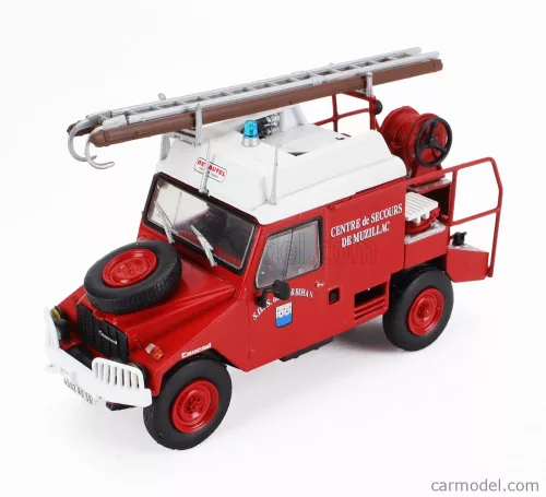 COUMIL  SCD28 CCFI SDIS CENTRE DE SECOURS DE MUZILLAC DE MORBIHAN FIRE ENGINE 1985  RED WHITE