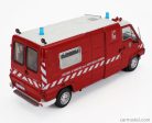 RENAULT  MASTER VAN SECOURS D'URGENCE AUX ASPHYXIES ET BLASSES FIRE ENGINE 1981  RED WHITE