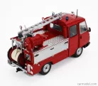 PEUGEOT  J9 DESAUTEL FIRE ENGINE 1982  RED SILVER