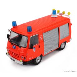   PEUGEOT  J9 VAN VEHICULE DE SECOURS ROITER FIRE ENGINE 1982  ORANGE FLUO SILVER
