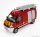 RENAULT  MASTER VAN SECOURS D'URGENCE FIRE ENGINE 2003  RED WHITE SILVER