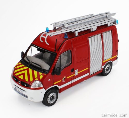 RENAULT  MASTER VAN SECOURS D'URGENCE FIRE ENGINE 2003  RED WHITE SILVER