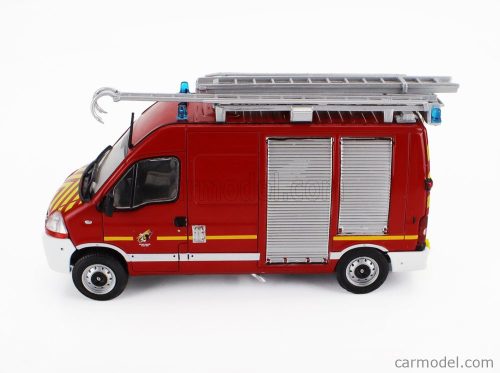 RENAULT  MASTER VAN SECOURS D'URGENCE FIRE ENGINE 2003  RED WHITE SILVER