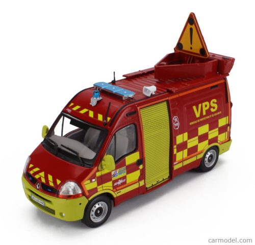 RENAULT  MASTER VAN VPS VEHICULE DE PROTECTION ET DE SECURITE FIRE ENGINE 2003  RED YELLOW