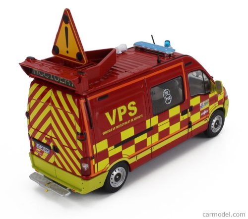 RENAULT  MASTER VAN VPS VEHICULE DE PROTECTION ET DE SECURITE FIRE ENGINE 2003  RED YELLOW