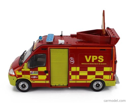 RENAULT  MASTER VAN VPS VEHICULE DE PROTECTION ET DE SECURITE FIRE ENGINE 2003  RED YELLOW