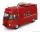 PEUGEOT  J7 VAN FIRE ENGINE SERVICE DEPARTEMENTAL DE PROTECTION CONTRE L'INCENDIE PUY DE DOME 1969  RED