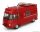 PEUGEOT  J7 VAN FIRE ENGINE SERVICE DEPARTEMENTAL DE PROTECTION CONTRE L'INCENDIE PUY DE DOME 1969  RED