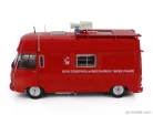 PEUGEOT  J7 VAN FIRE ENGINE SERVICE DEPARTEMENTAL DE PROTECTION CONTRE L'INCENDIE PUY DE DOME 1969  RED