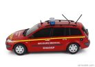 RENAULT  MEGANE BREAK SW STATION WAGON AMBULANCE FIRE ENGINE SECOURS MEDICAL ENSOSP 2006  RED YELLOW