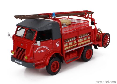 RENAULT  GALION TANKER TRUCK FIRE ENGINE AUBIAT 1961  RED GREY