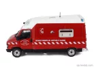 PEUGEOT  J5 MAXUM VAN FIRE ENGINE SECOURS D'URGENCE AUX ASPHYXIES ET BLESSES 1982  RED WHITE