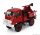 RENAULT  SUPER CASTOR TANKER TRUCK FIRE ENGINE CENTRE DE SECOURS DE GRIGNAN DROME 1976  RED