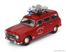 PEUGEOT  403 SW STATION WAGON FIRE ENGINE CENTRE DE SECOURS PRINCIPAL ANNONAY 1969  RED