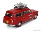 PEUGEOT  403 SW STATION WAGON FIRE ENGINE CENTRE DE SECOURS PRINCIPAL ANNONAY 1969  RED