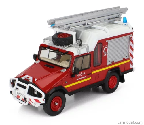 UMM  ALTER 4x4 FIRE ENGINE RHONE 1989  RED WHITE SILVER