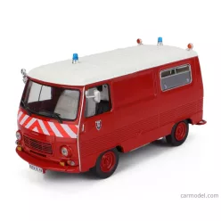 PEUGEOT  J7 VAN FIRE ENGINE 1969  RED WHITE