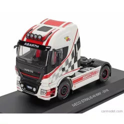   IVECO FIAT  STRALIS E5 HI-WAY TRACTOR TRUCK ABARTH 2-ASSI 2016  WHITE RED BLACK