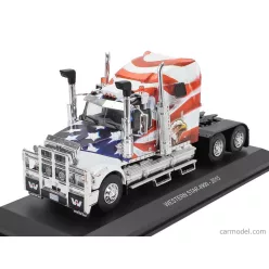  WESTERN STAR  4900 TRACTOR TRUCK 3-ASSI 2015 - AMERICAN EAGLE  WHITE BLUE RED