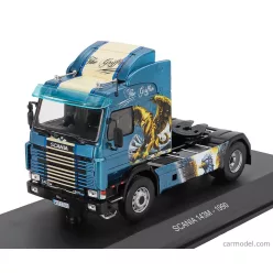   SCANIA  143M TRACTOR TRUCK 2-ASSI 1990 - THE GRIFFIN  BLUE BLACK