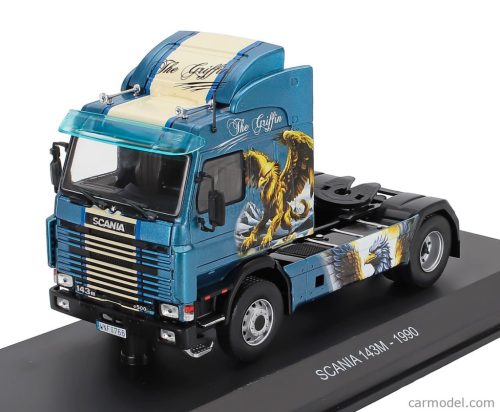 SCANIA  143M TRACTOR TRUCK 2-ASSI 1990 - THE GRIFFIN  BLUE BLACK