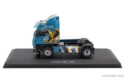 SCANIA  143M TRACTOR TRUCK 2-ASSI 1990 - THE GRIFFIN  BLUE BLACK