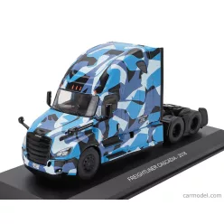   FREIGHTLINER  CASCADIA TRACTOR TRUCK 3-ASSI 2018  BLUE CAMOUFLAGE