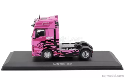 MAN  TGX TRACTOR TRUCK 2-ASSI 2014 - WOMAN  PINK BLACK