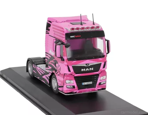 MAN  TGX TRACTOR TRUCK 2-ASSI 2014 - WOMAN  PINK BLACK