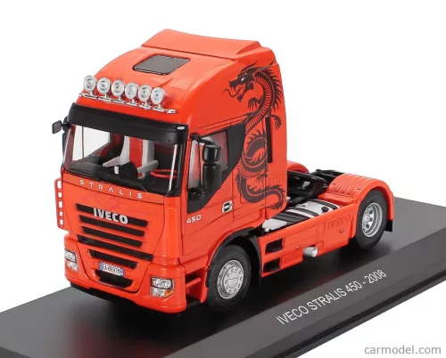 IVECO FIAT  STRALIS 450 TRACTOR TRUCK 2-ASSI 2008  ORANGE