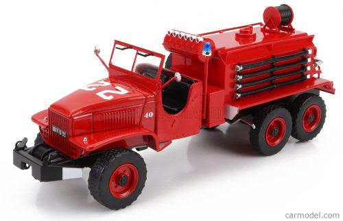 GMC  CCKW 353 TANKER TRUCK 1960 - FIRE ENGINE - VIGILI DEL FUOCO - FEUERWEHR  RED