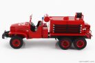 GMC  CCKW 353 TANKER TRUCK 1960 - FIRE ENGINE - VIGILI DEL FUOCO - FEUERWEHR  RED