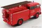 BERLIET  FPT GAK 20H TANKER TRUCK WITH SCALA - FIRE ENGINE - VIGILI DEL FUOCO  RED