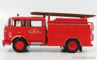 BERLIET  FPT GAK 20H TANKER TRUCK WITH SCALA - FIRE ENGINE - VIGILI DEL FUOCO  RED