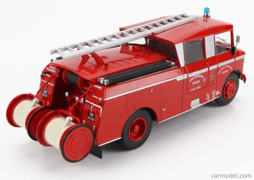 CITROEN  46 CDC TANKER TRUCK 1968 - FIRE ENGINE - VIGILI DEL FUOCO - FEUERWEHR  RED