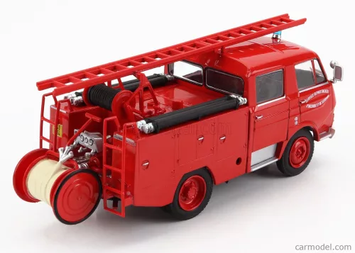 CITROEN  N-SERIES TANKER TRUCK 1969 - FIRE ENGINE - VIGILI DEL FUOCO - FEUERWEHR  RED