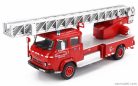 SAVIEM  57 TRUCK SCALA 1977 - FIRE ENGINE - VIGILI DEL FUOCO - FEUERWEHR  RED SILVER