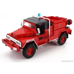   ACMAT  TPK 4x4 TANKER TRUCK 1985 - FIRE ENGINE - VIGILI DEL FUOCO - FEUERWEHR  RED WHITE GREY