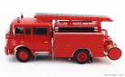 BERLIET  GAK 20 TANKER TRUCK 1969 - FIRE ENGINE - VIGILI DEL FUOCO - FEUERWEHR  RED