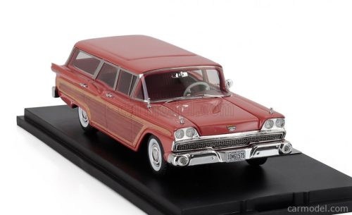 FORD USA  COUNTRY SQUIRE SW STATION WAGON 1959  DARK PINK WOOD