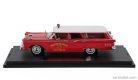 FORD USA  COUNTRY SQUIRE SW STATION WAGON FRUITLAND FIRE ENGINE 1959  RED WHITE