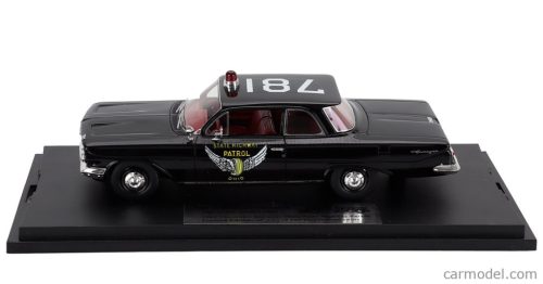 CHEVROLET  BISCAYNE OHIO STATE HIGHWAY PATROL POLICE 1961  BLACK