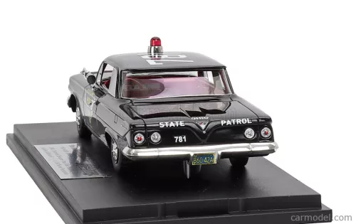 CHEVROLET  BISCAYNE OHIO STATE HIGHWAY PATROL POLICE 1961  BLACK